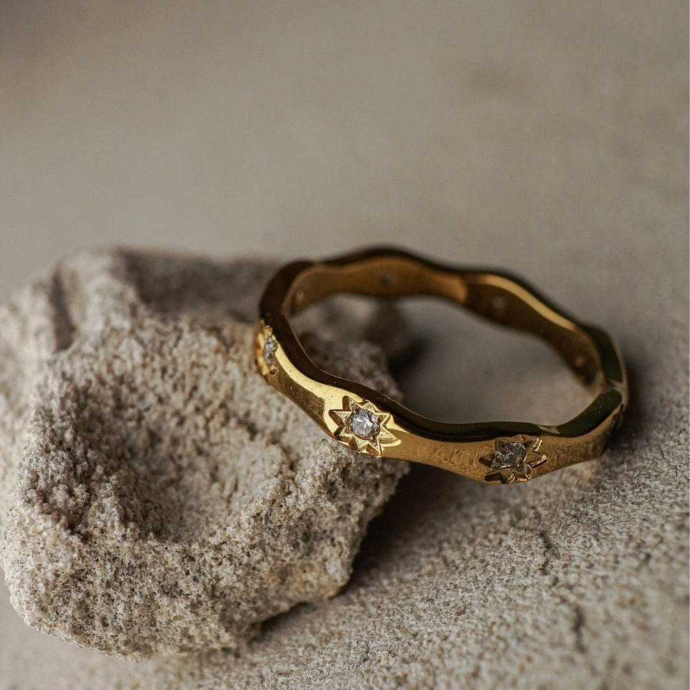 Stellar Band Ring
