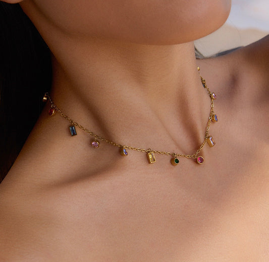 Rainbow Glow Necklace