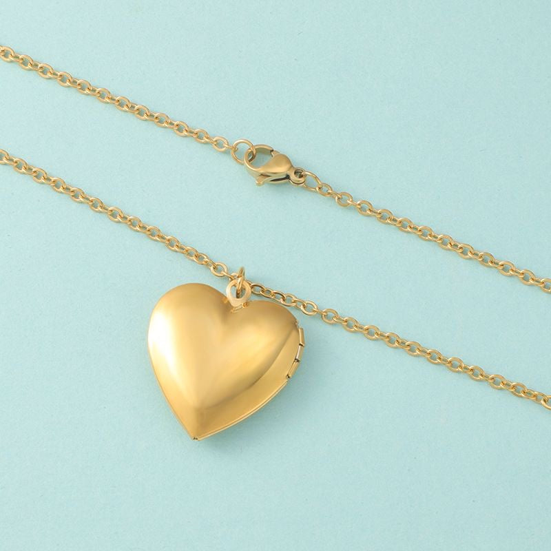 Heart Reliquary Necklace