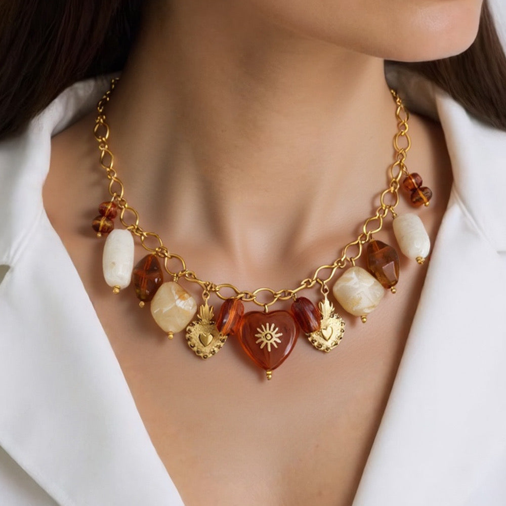 Amber Glow Necklace