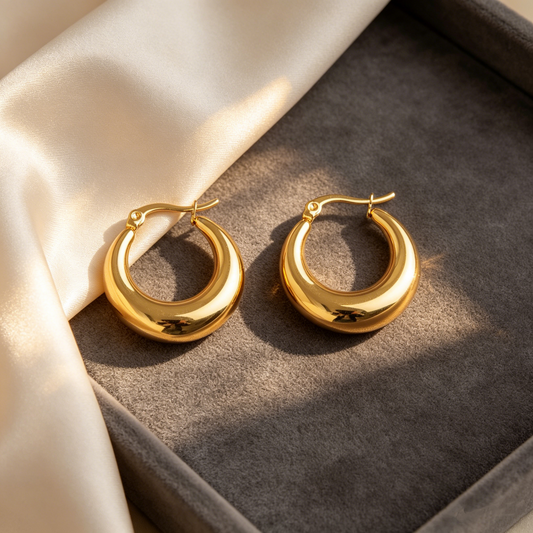 Gia Golden Hoops