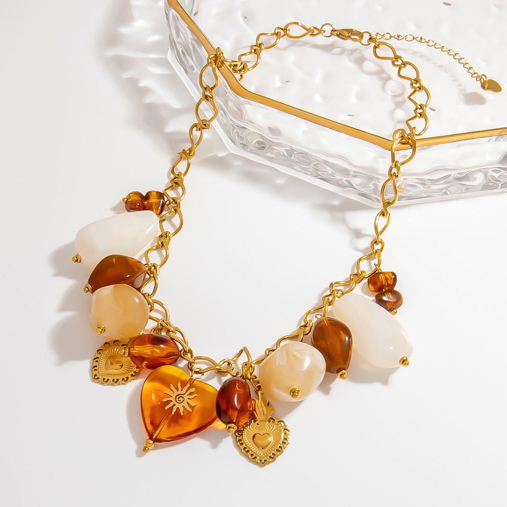 Amber Glow Necklace