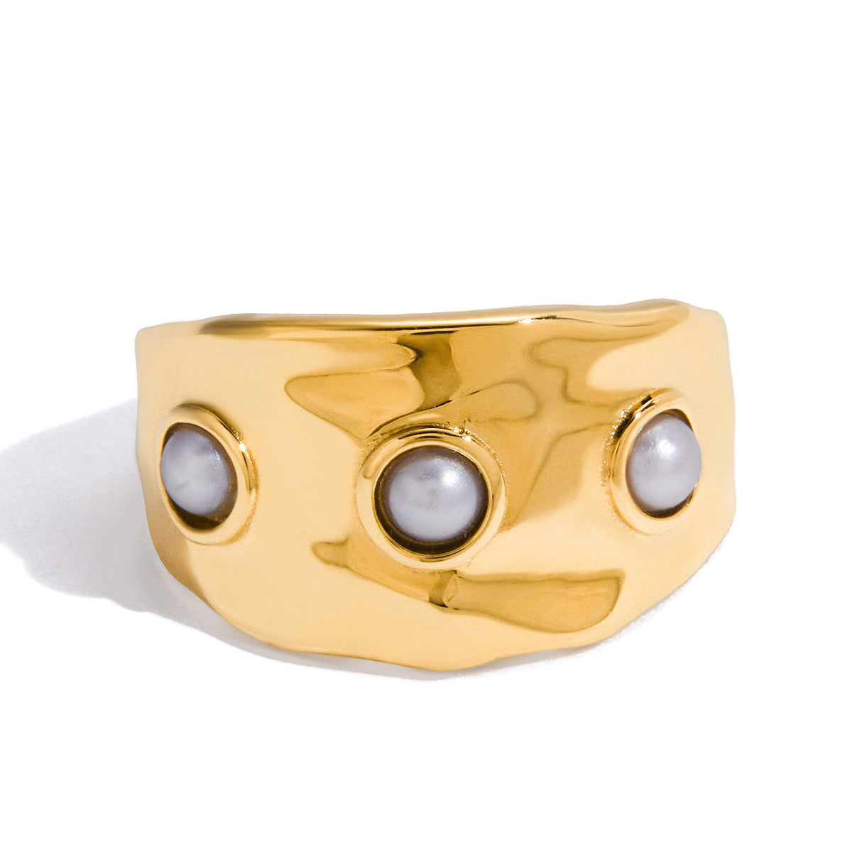 Chunky Pearl Ring