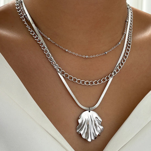 Seashell Layers Necklace