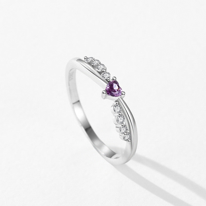 Purple Love Ring