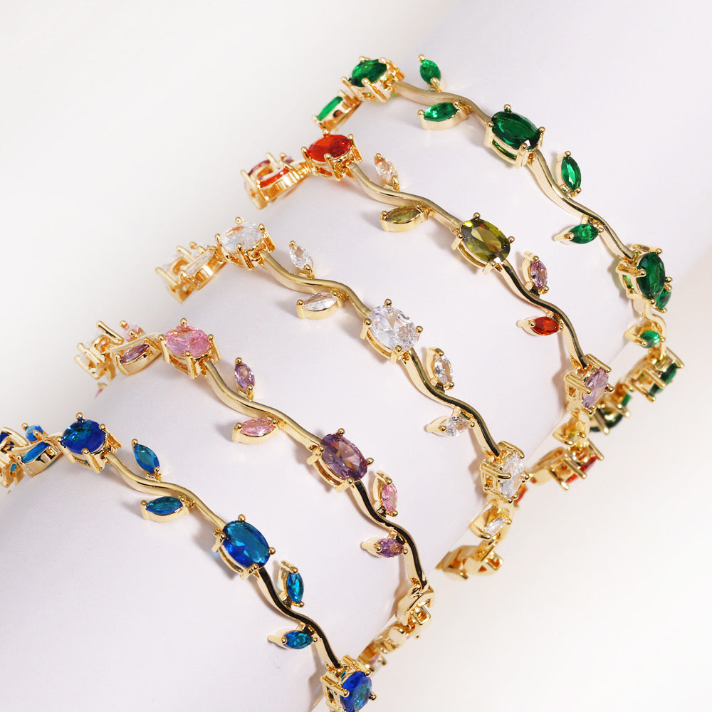 Shiny Tulip Bracelet