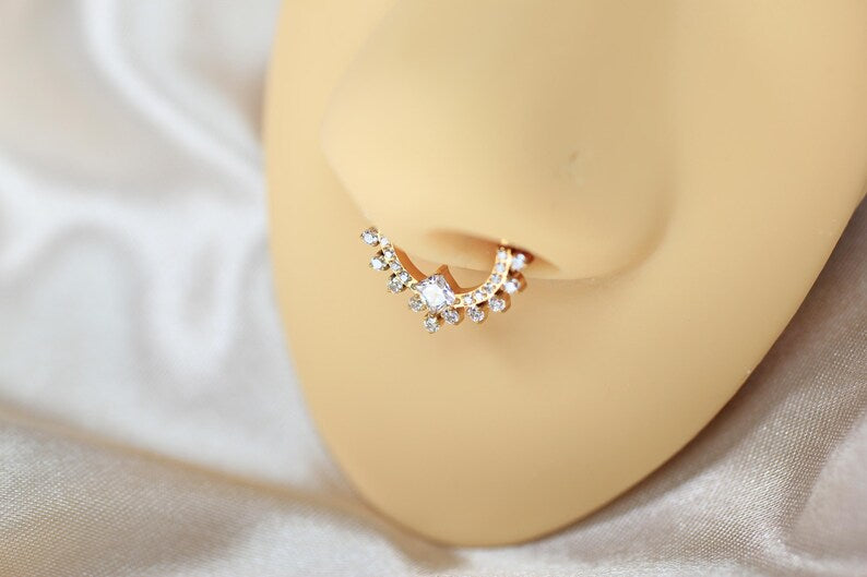 Ethereal Golden Clicker Hoop