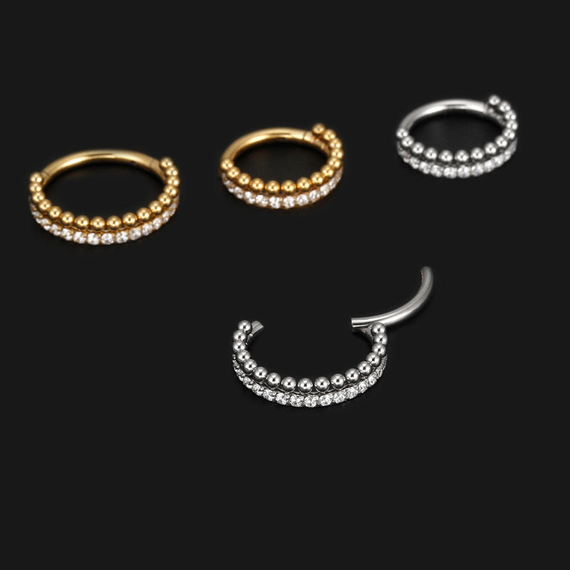 Shiny Dots Clicker Hoop