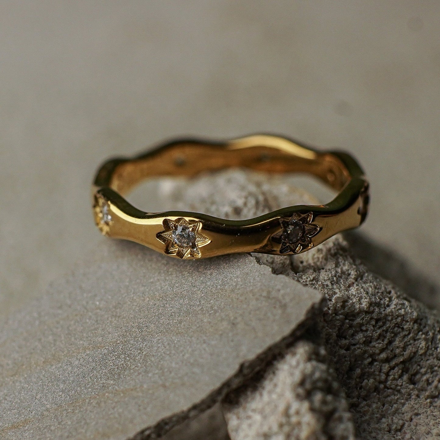 Stellar Band Ring