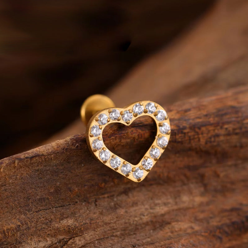 Shiny Heart Labret