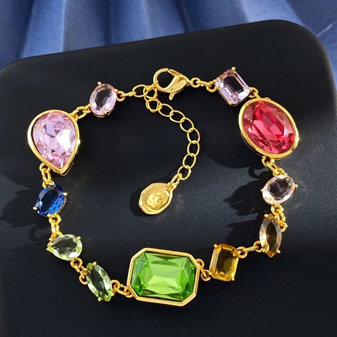 Multicolor Gem Bracelet