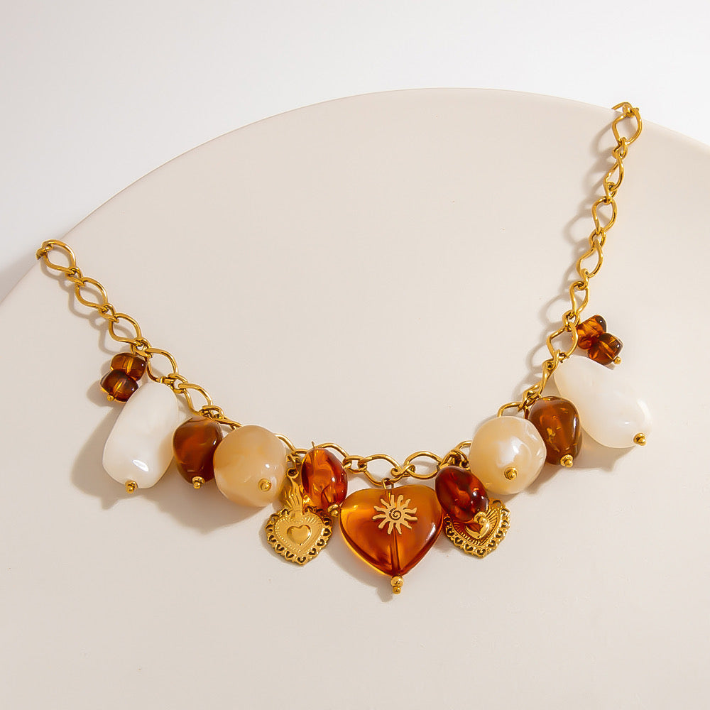 Amber Glow Necklace