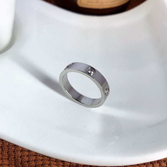 Love Silver Ring