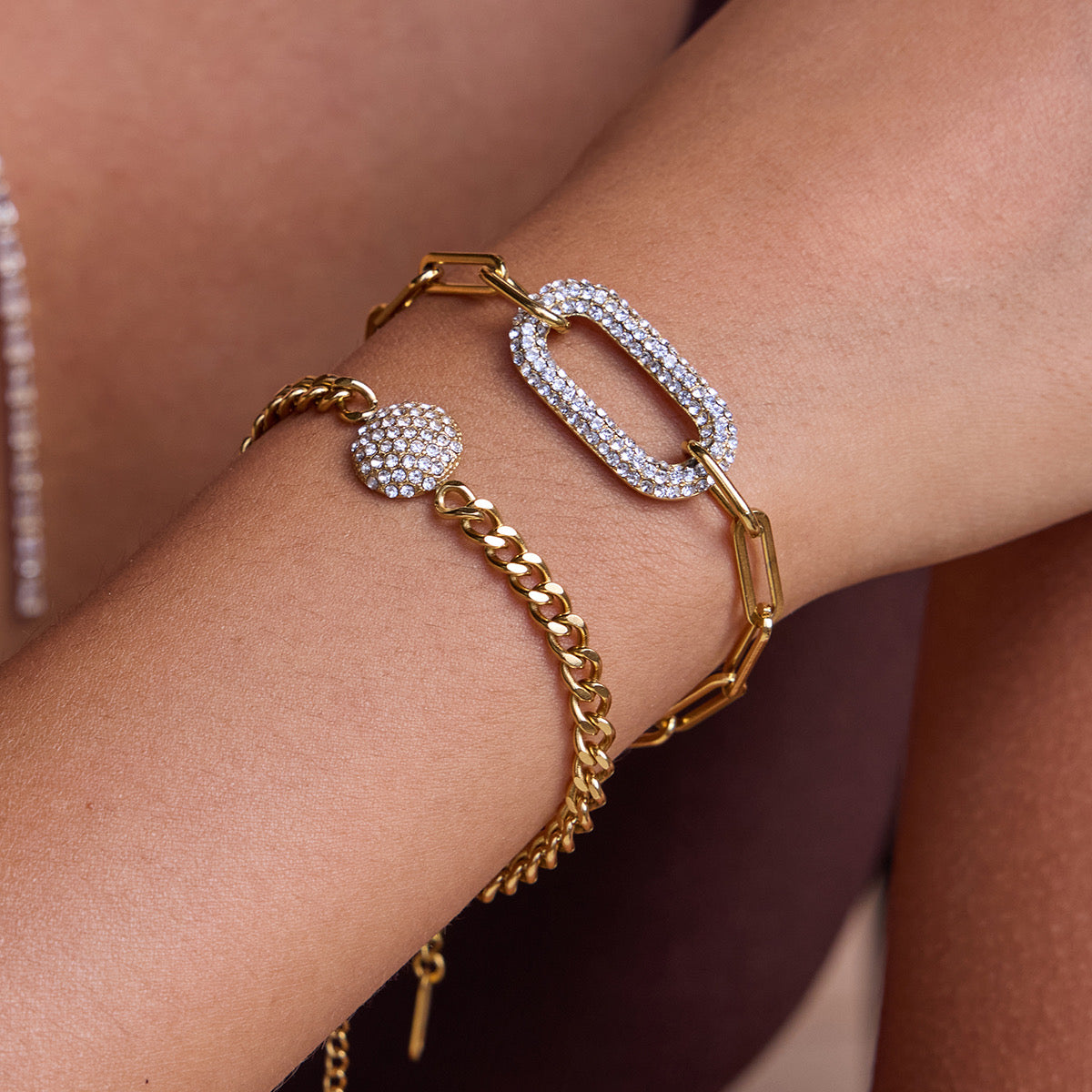 Crystal Bar Bracelet