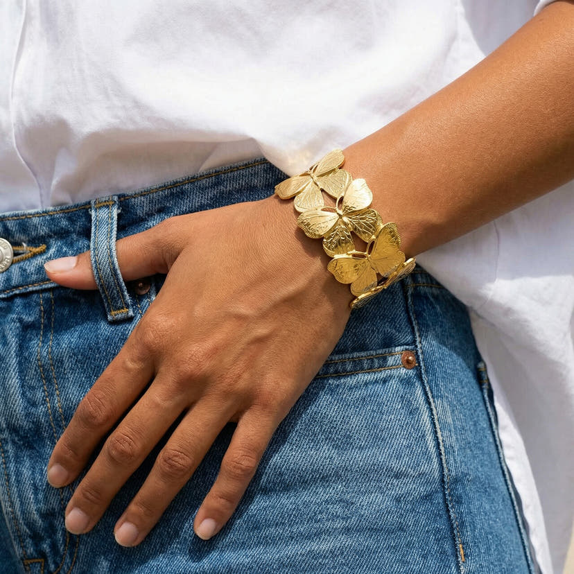 Butterfly Cuff Bracelet