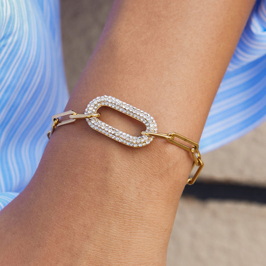 Crystal Bar Bracelet