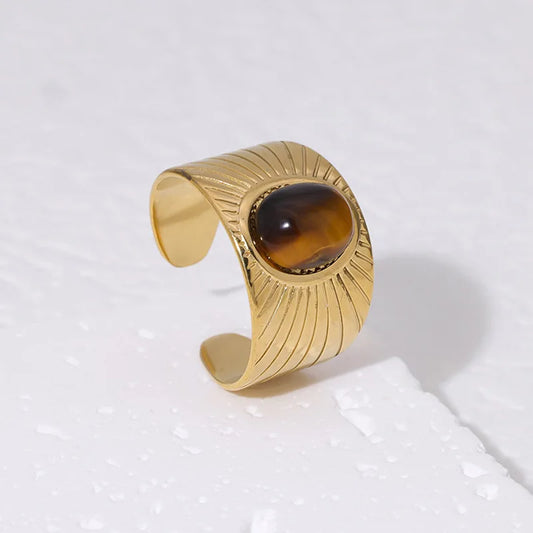 Cat Eye Statement Ring