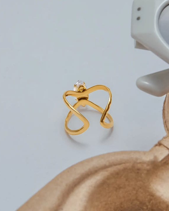 Crystal Nexus Ring