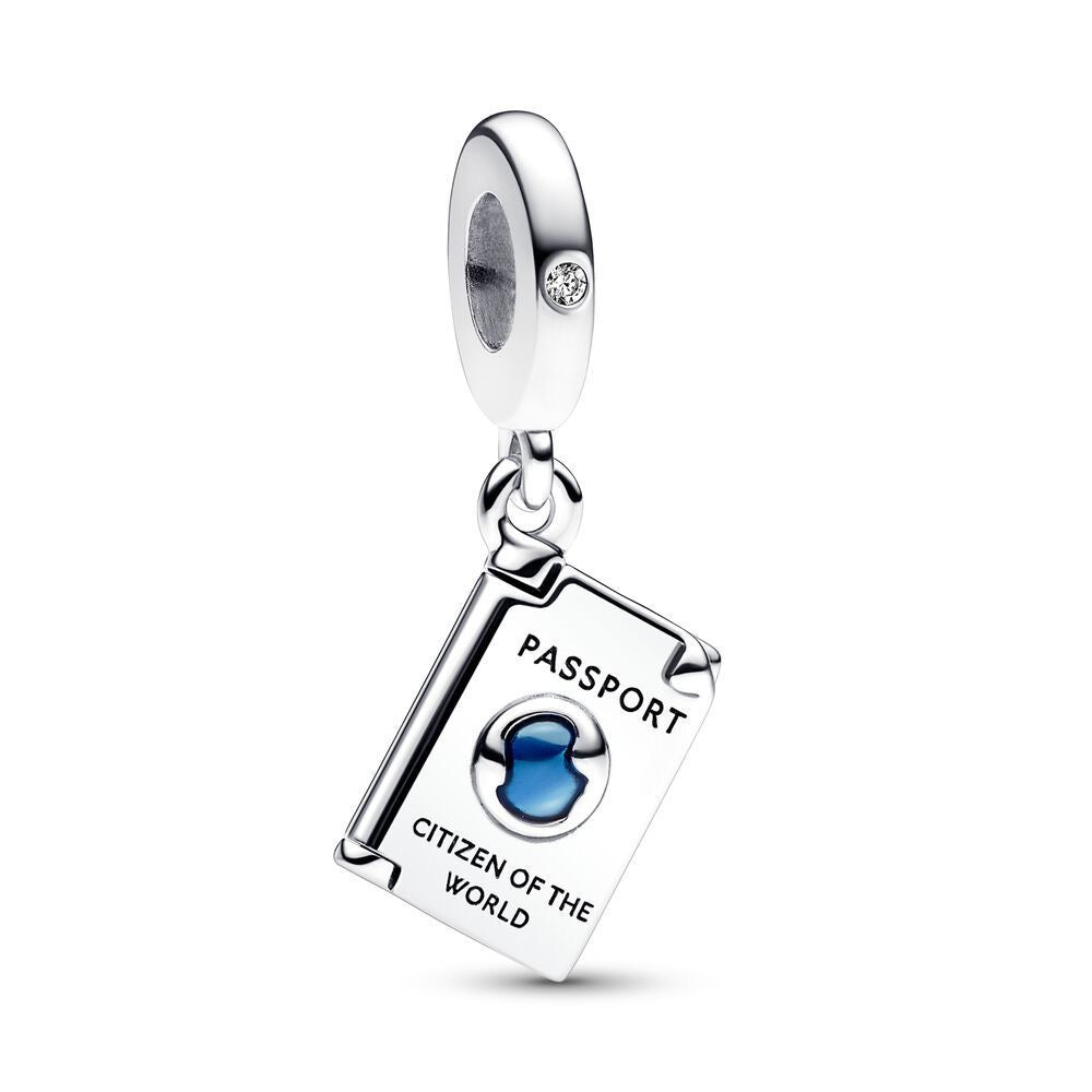 Passport Pandora Charm