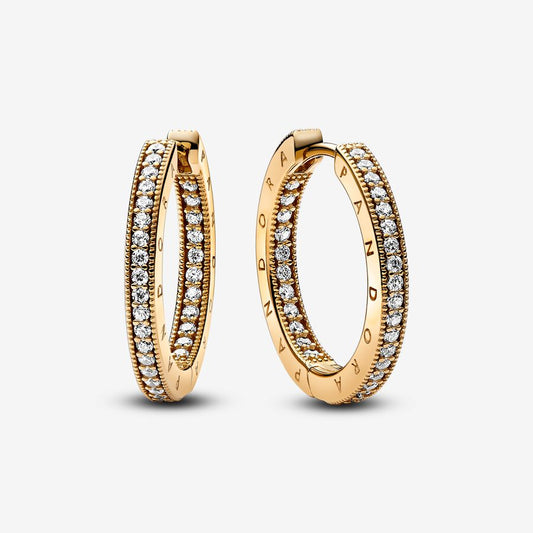 Pandora Signature Hoops