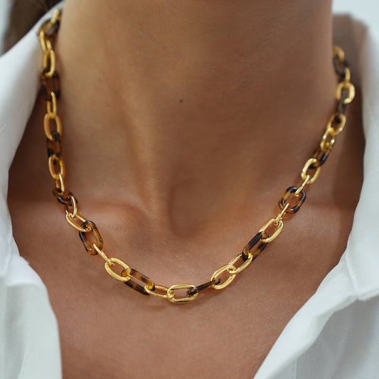 Carey Golden Necklace