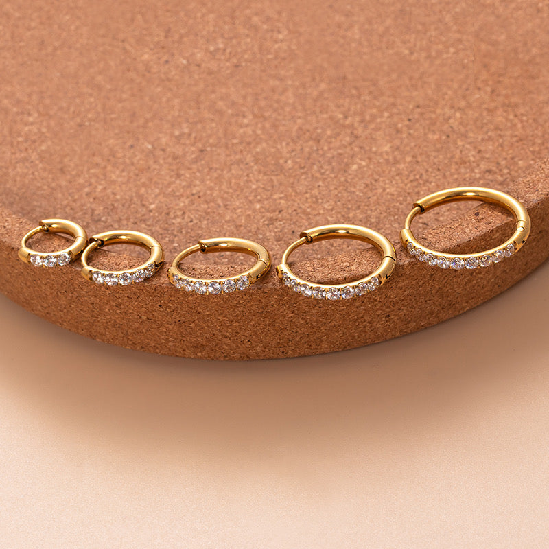 Golden Crystal Halo Huggies