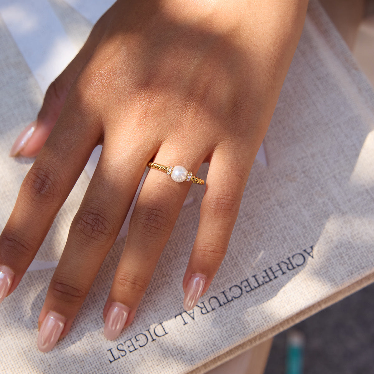 Vintage Pearl Ring