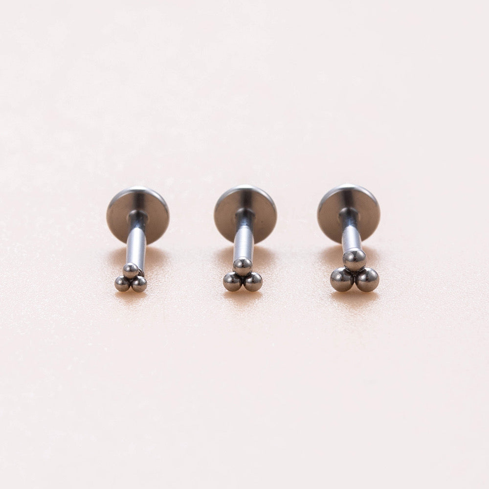 Triple Mini Dots Labret
