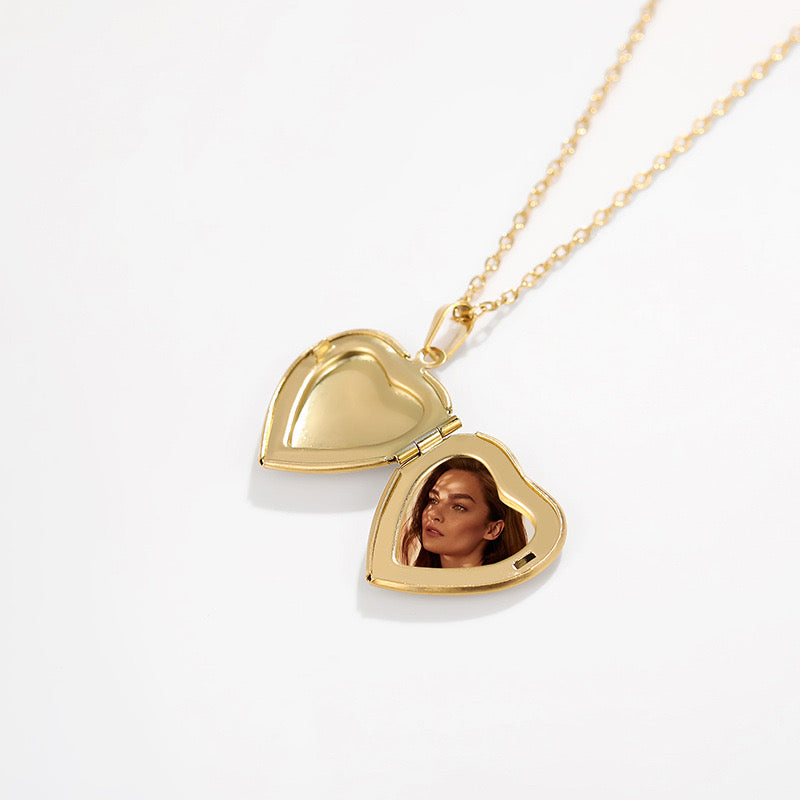 Bright Heart Reliquary Necklace