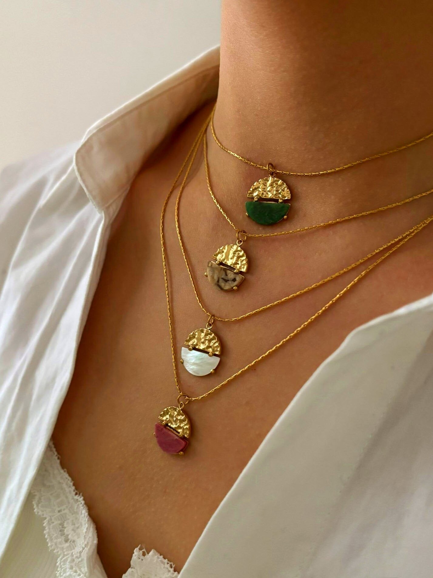 Natural Stones Necklace