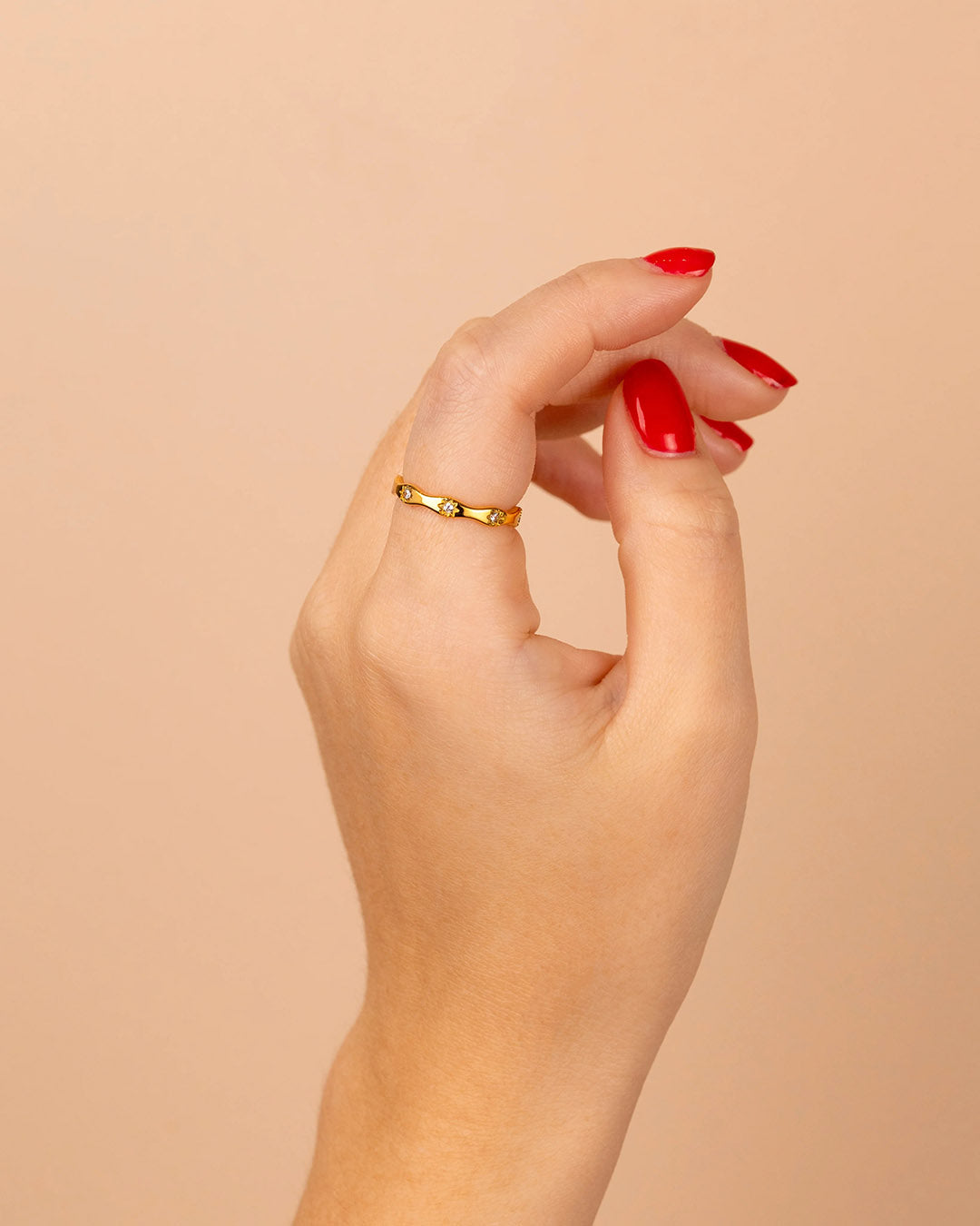 Stellar Band Ring
