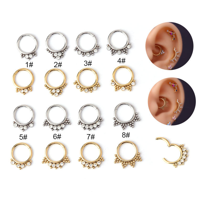 Boho Clicker Hoops