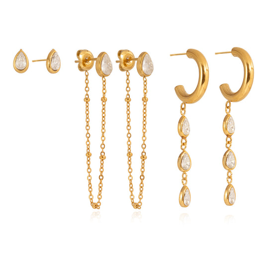 Cascade Earrings Set