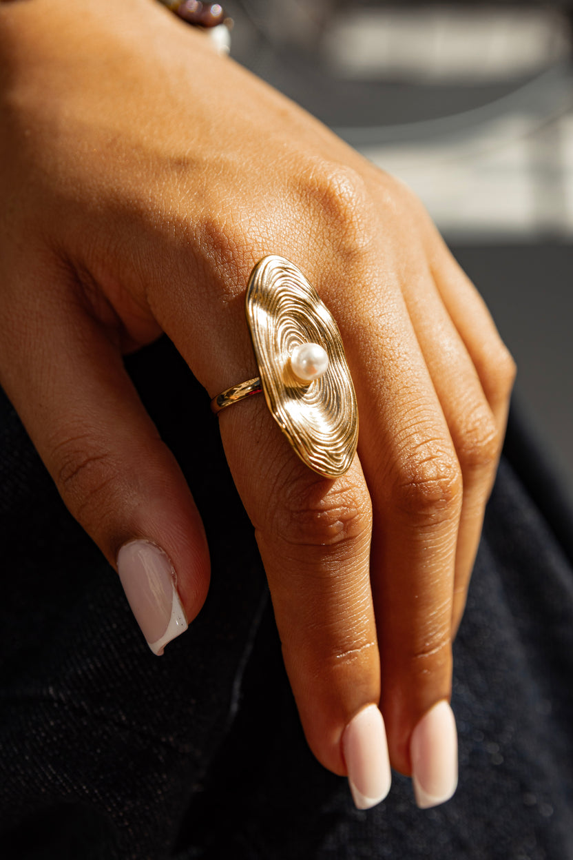 Sea of Gold Ring