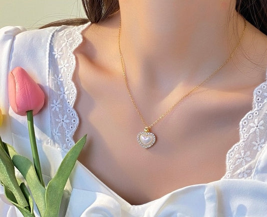 Glossy Heart Necklace