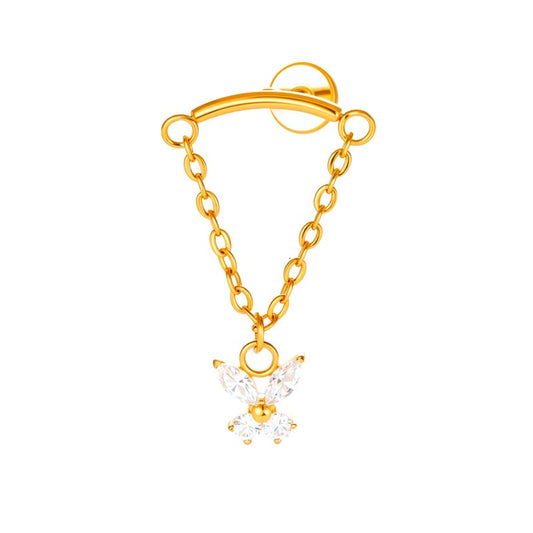 Butterfly Dangling Labret