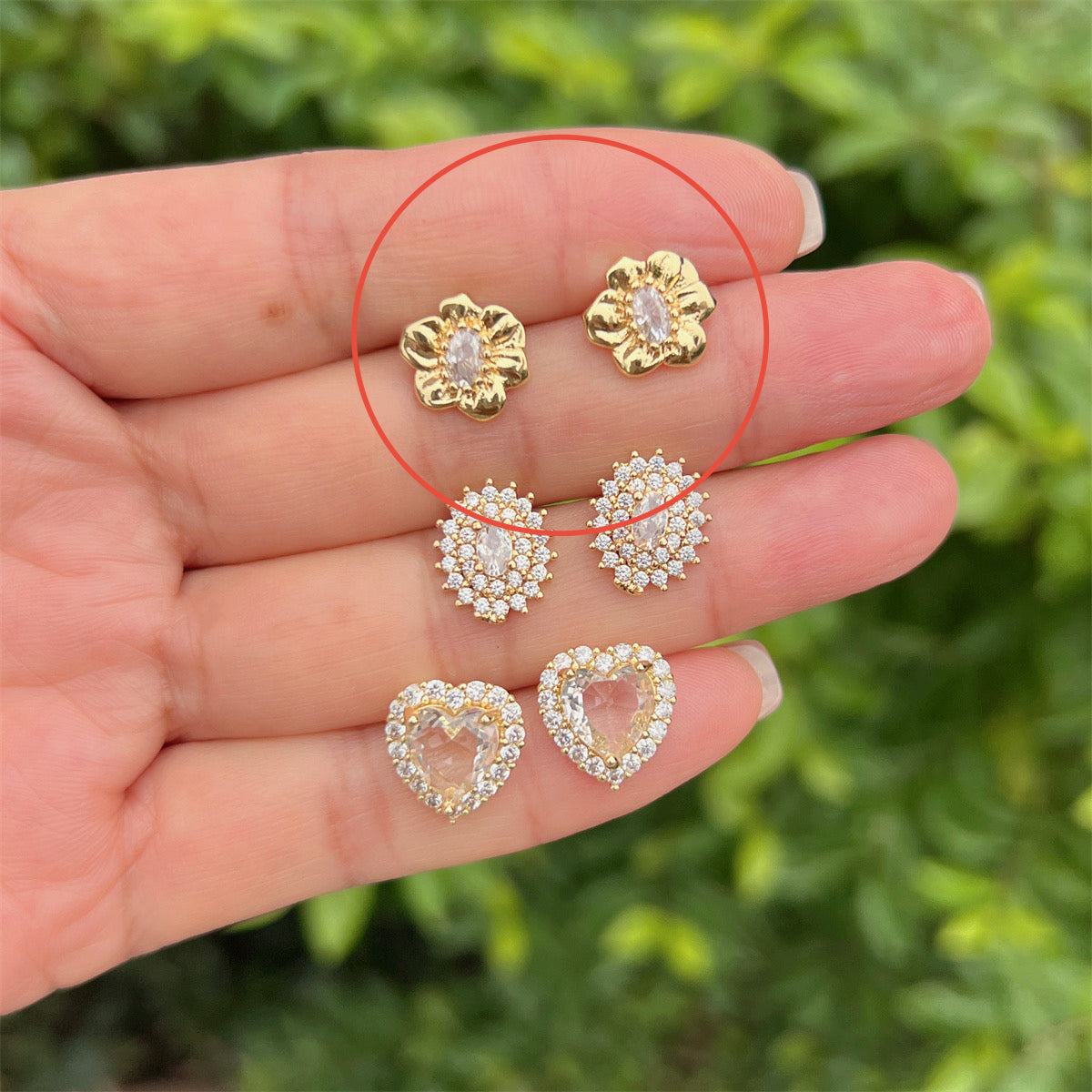 Flower Studs