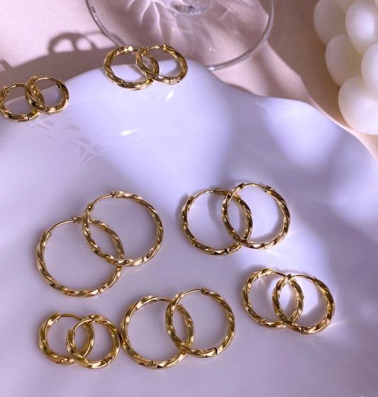 Twist Hoops