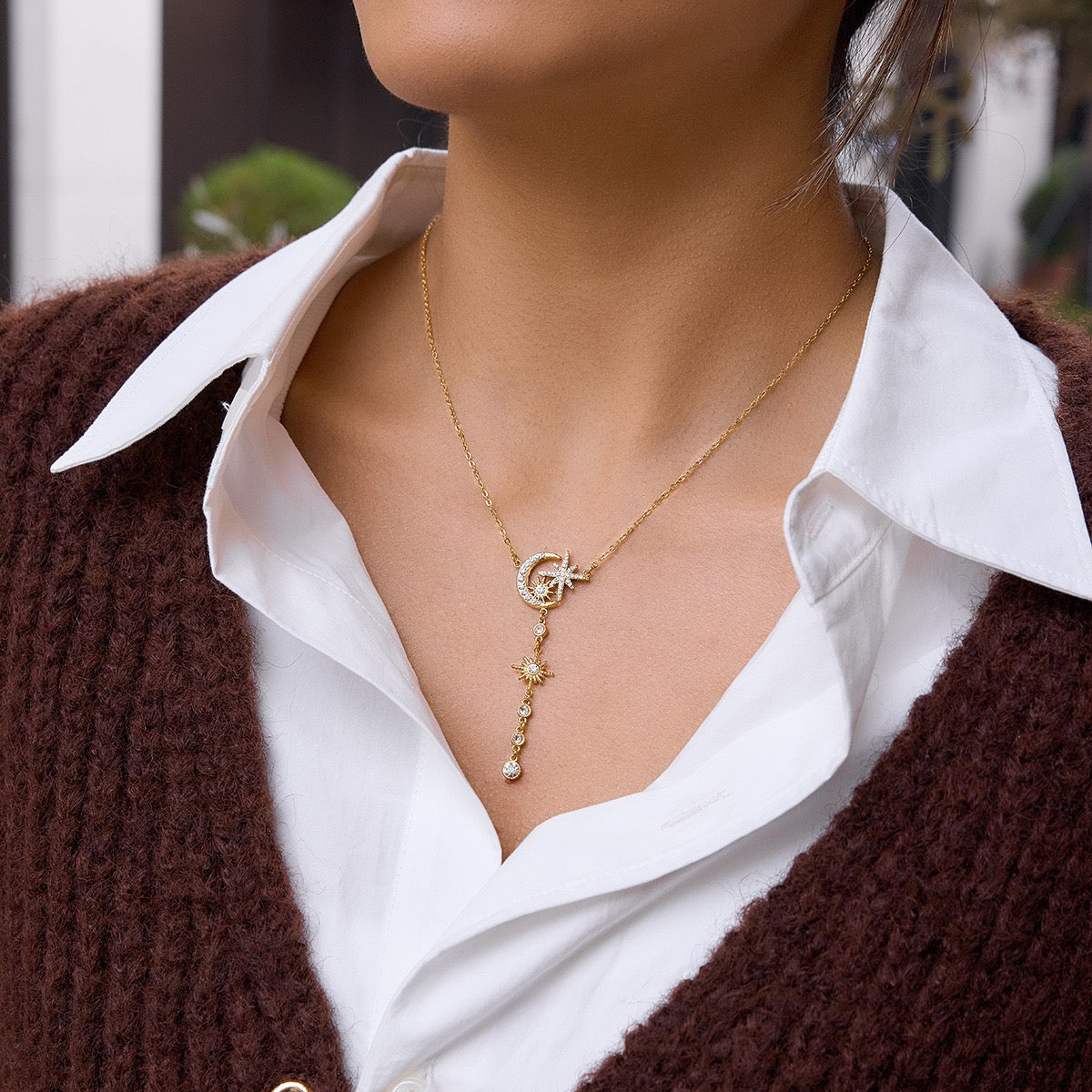 Moonlight Stars Necklace