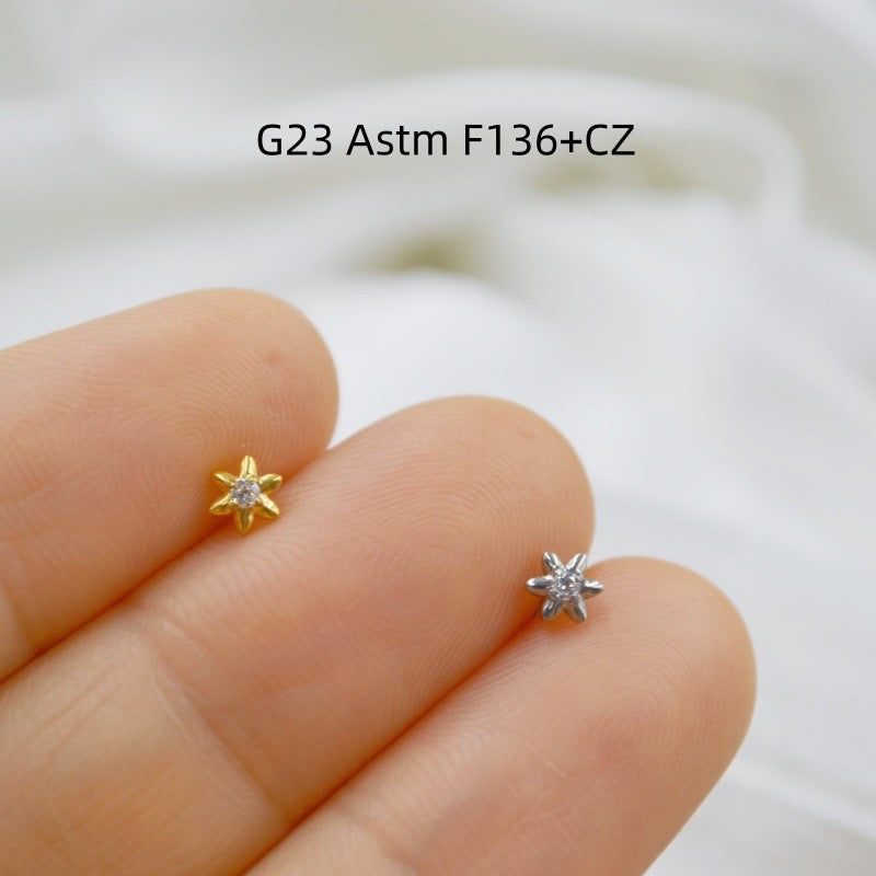 Tiny Star Labret