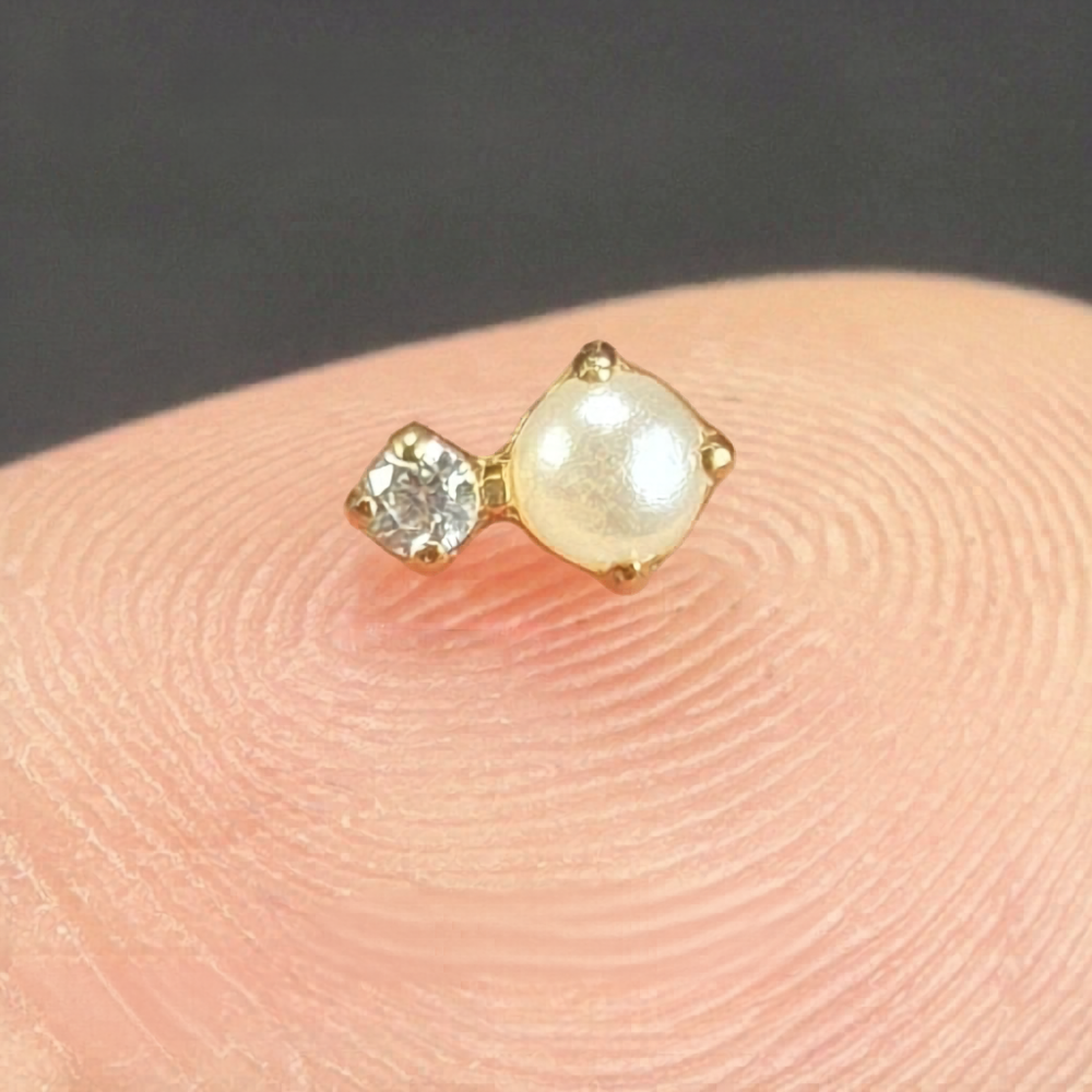 Golden Pearl Labret