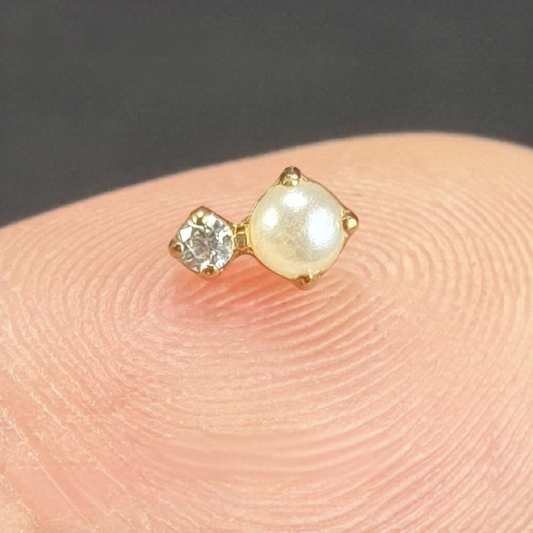 Golden Pearl Labret