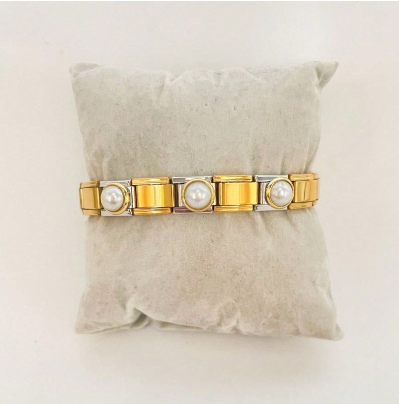 Pearl Italian Bracelet