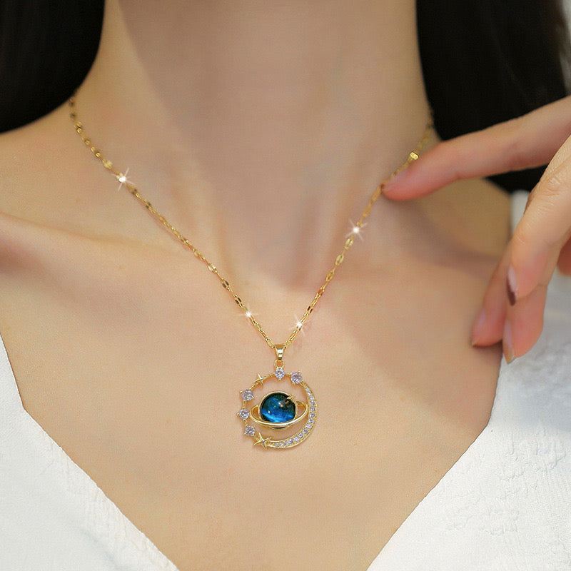 Saturn Necklace