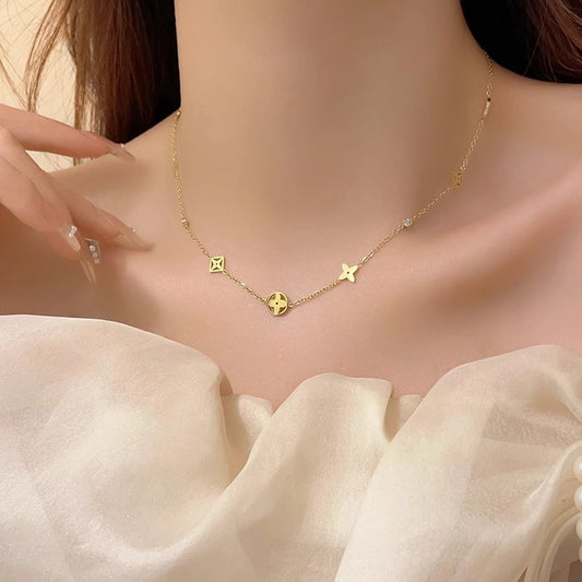 Vuitton Crystal Necklace