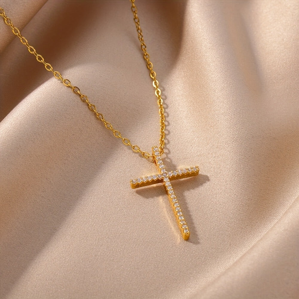 Delicate Cross Necklace