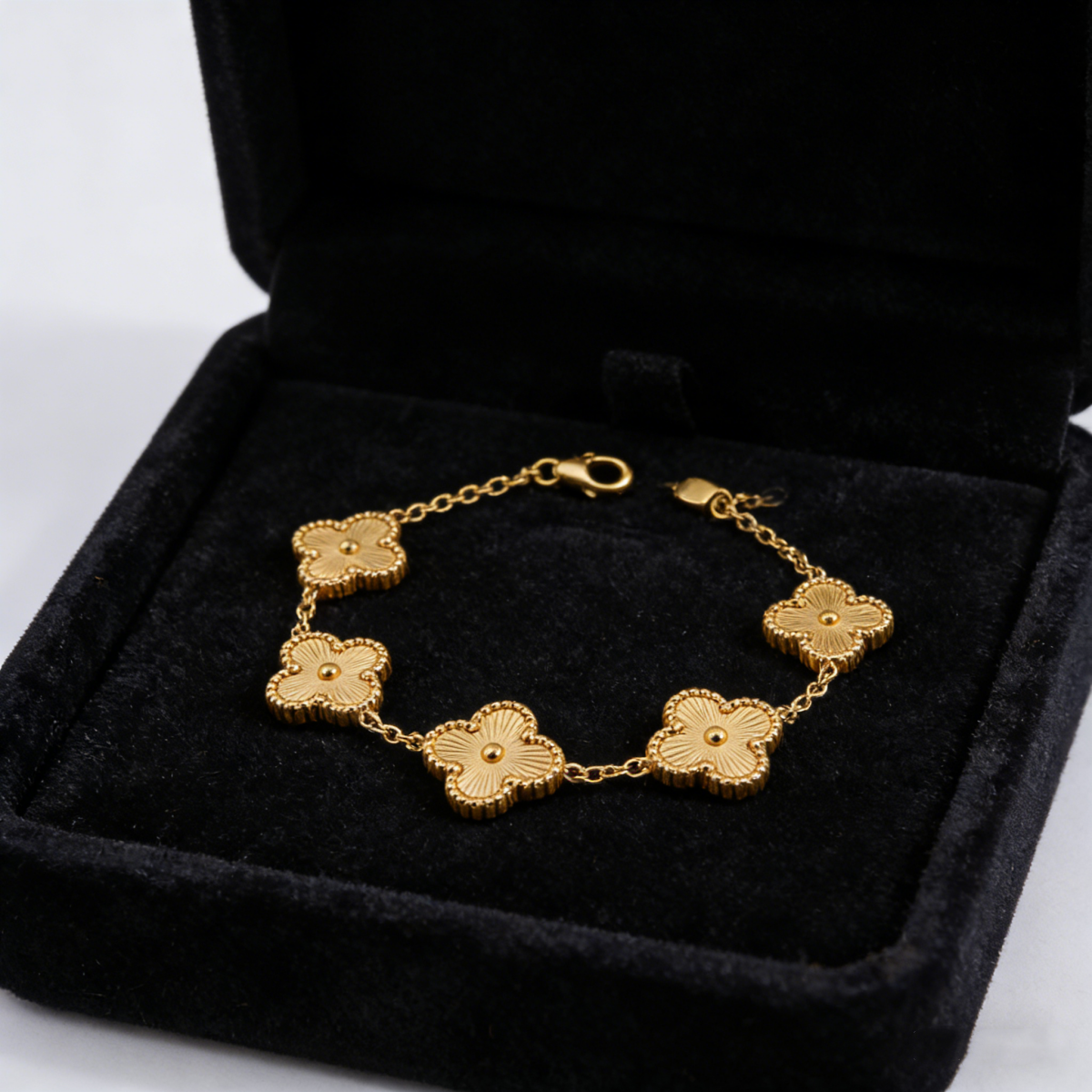Golden Clover Bracelet