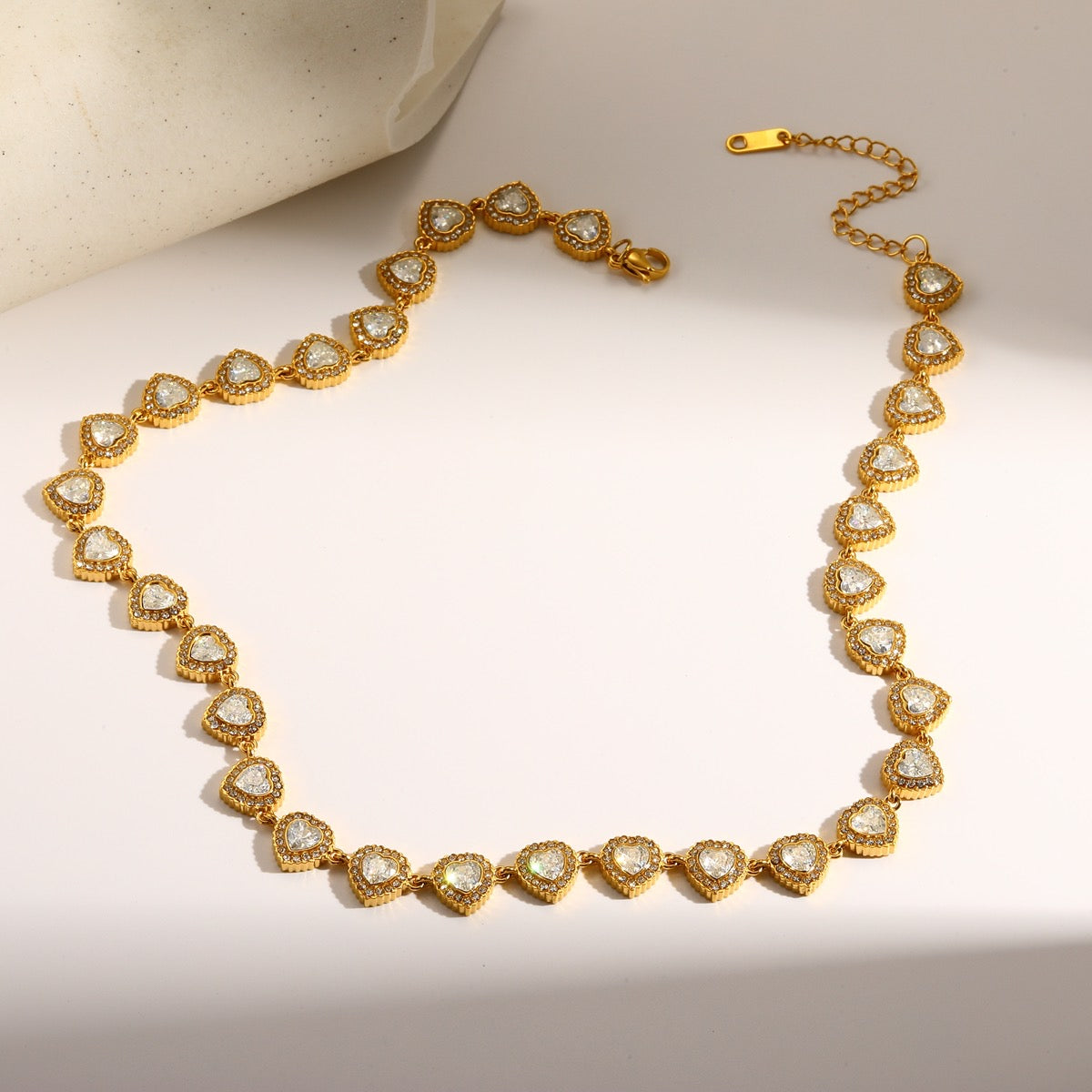 Heart Golden Angelic Necklace