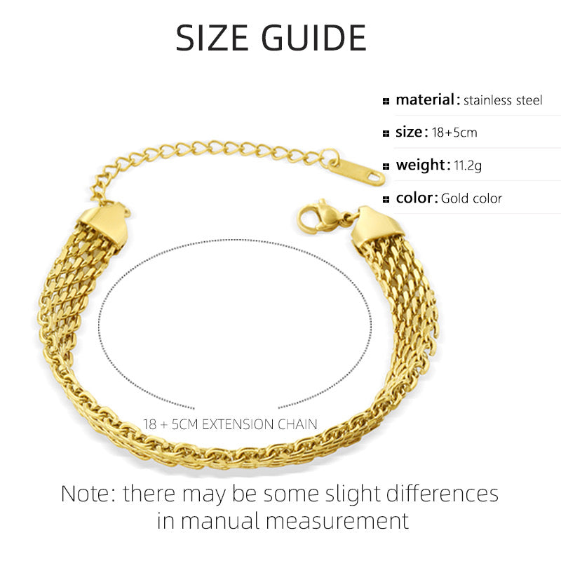 Mesh Link Bracelet