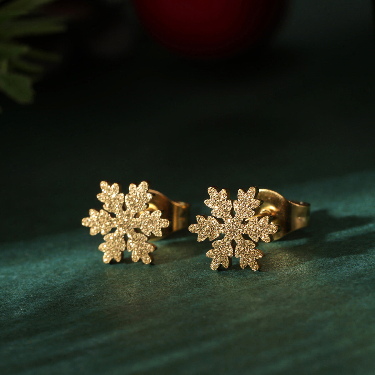 Snowflake Studs